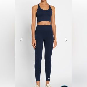 Navy Tory Burch Workout Set